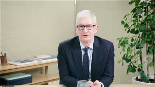1634813881195095519.jpg 20211019-英国best365官方网站入口顾问委员会2021年会议举行-司京生摄影-蒂姆库克线上致辞.jpg